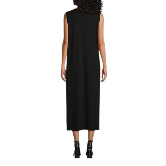 Bryn Walker - Oversized Modal Ponte Round Neck Waistless Midi Dress Sz XXS - Picture 2 of 10